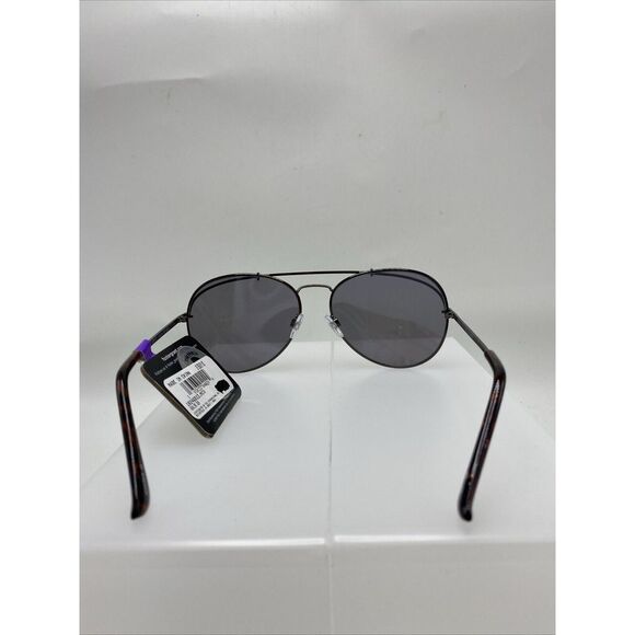 Foster Grant Aviator Sunglasses Maxblock UVA-UVB Protection Black NEW 3383 - Picture 3 of 6